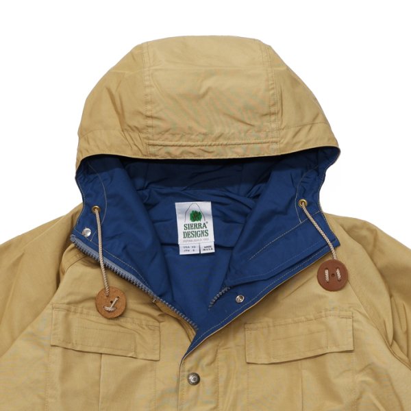 画像2: SIERRA DESIGNS(シエラデザイン)ORIGINAL MOUNTAIN PARKA(オリジナルマウンテンパーカー)”Made in USA” / V.Tan×Navy(ヴィンテージタン×ネイビー) (2)