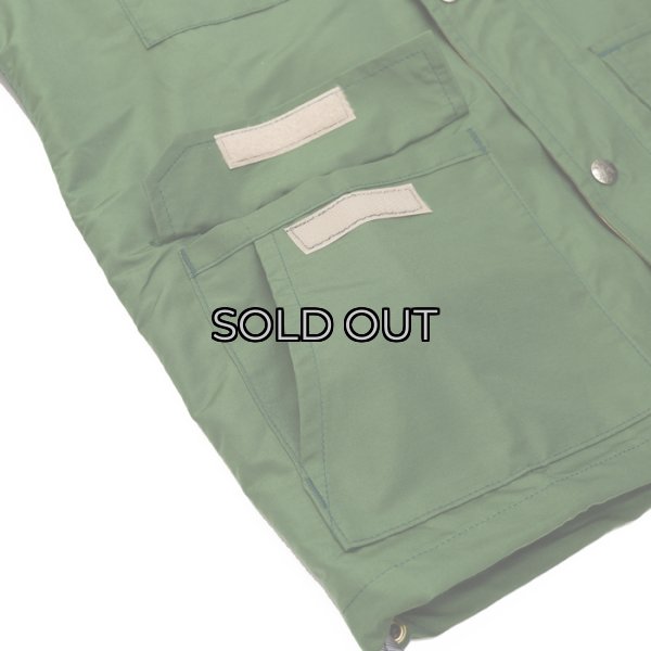 画像6: SIERRA DESIGNS（シエラデザイン）Short Parka（ショートパーカー）Made in USA" / Green×V.Tan（グリーン×ヴィンテージタン） (6)