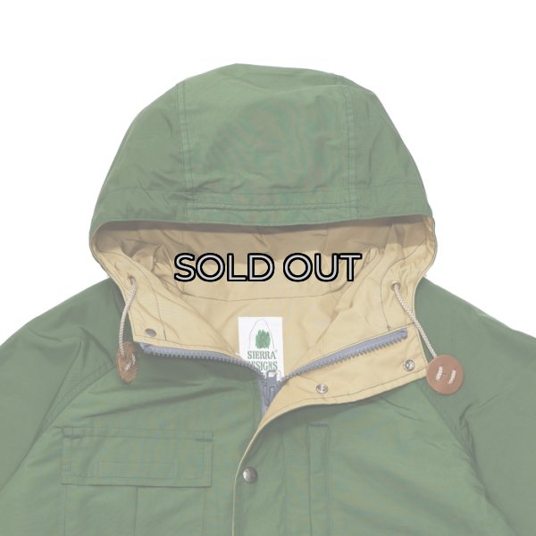 画像2: SIERRA DESIGNS（シエラデザイン）Short Parka（ショートパーカー）Made in USA" / Green×V.Tan（グリーン×ヴィンテージタン） (2)
