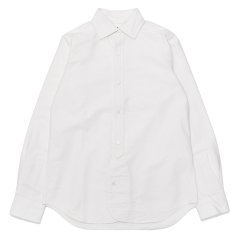 Nigel Cabourn（ナイジェル・ケーボン）BRITISH OFFICER'S SHIRT（ブリティッシュオフィサーズシャツ）VINTAGE OXFORD/Off White（オフホワイト）