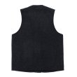 画像2: FILSON（フィルソン）MACKINAW WOOL VEST（マッキーノウールベスト）/Charcoal（チャコールグレー） (2)