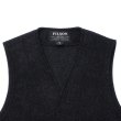 画像3: FILSON（フィルソン）MACKINAW WOOL VEST（マッキーノウールベスト）/Charcoal（チャコールグレー） (3)