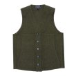 画像1: FILSON（フィルソン）MACKINAW WOOL VEST（マッキーノウールベスト）/Forest Green（フォレストグリーン） (1)