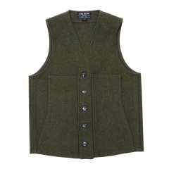 FILSON（フィルソン）MACKINAW WOOL VEST（マッキーノウールベスト）/ Forest Green（フォレストグリーン）