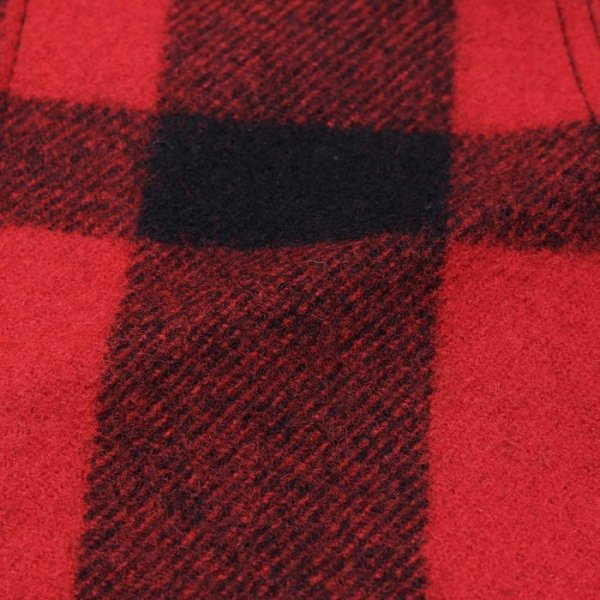画像7: FILSON(フィルソン)MACKINAW WOOL VEST(マッキーノウールベスト)/ Red×Black(レッド×ブラック) (7)