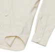 画像5: Nigel Cabourn（ナイジェル・ケーボン）BRITISH OFFICER'S SHIRT（ブリティッシュオフィサーズシャツ）VINTAGE OXFORD/Ivory（アイボリー） (5)