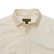 画像3: Nigel Cabourn（ナイジェル・ケーボン）BRITISH OFFICER'S SHIRT（ブリティッシュオフィサーズシャツ）VINTAGE OXFORD/Ivory（アイボリー） (3)