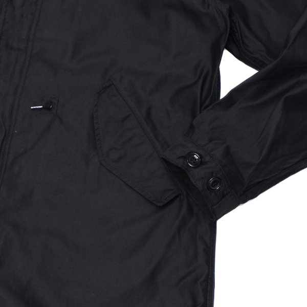 画像4: F.O.B FACTORY(エフオービーファクトリー)M-51 PARKA SHELL(M-51パーカーシェル)"B9 Moleskin" / Back(ブラック) (4)