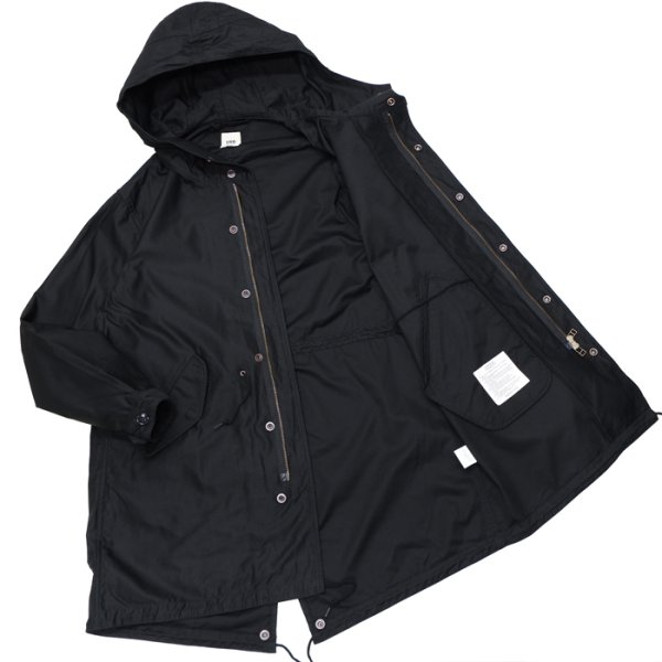 画像5: F.O.B FACTORY(エフオービーファクトリー)M-51 PARKA SHELL(M-51パーカーシェル)"B9 Moleskin" / Back(ブラック) (5)