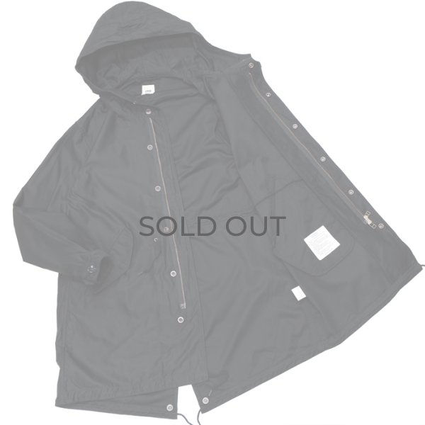 画像5: F.O.B FACTORY（エフオービーファクトリー）M-51 PARKA SHELL（M-51パーカーシェル）"B9 Moleskin" / Back（ブラック） (5)