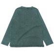 画像2: Good On（グッドオン）Long Sleeve Heavy Raglan Pocket Tee（ロングスリーブヘビーラグランポケットTシャツ）"Pigment Dye"/Slate（スレート） (2)