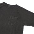 画像4: Good On（グッドオン）Long Sleeve Heavy Raglan Pocket Tee（ロングスリーブヘビーラグランポケットTシャツ）"Pigment Dye"/Black（ブラック） (4)