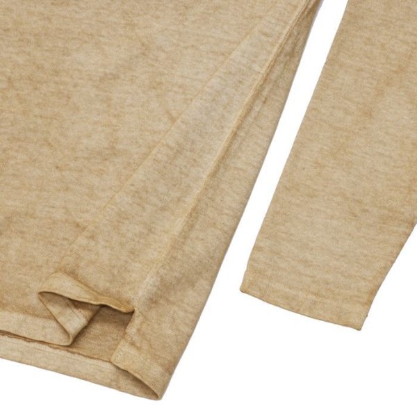 画像5: Good On(グッドオン)Long Sleeve Heavy Raglan Pocket Tee(ロングスリーブヘビーラグランポケットTシャツ)"Pigment Dye" / Latte(ラテ) (5)