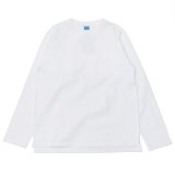 Good On（グッドオン）Long Sleeve Heavy Raglan Pocket Tee（ロングスリーブヘビーラグランポケットTシャツ）"Washed" / White（ホワイト）