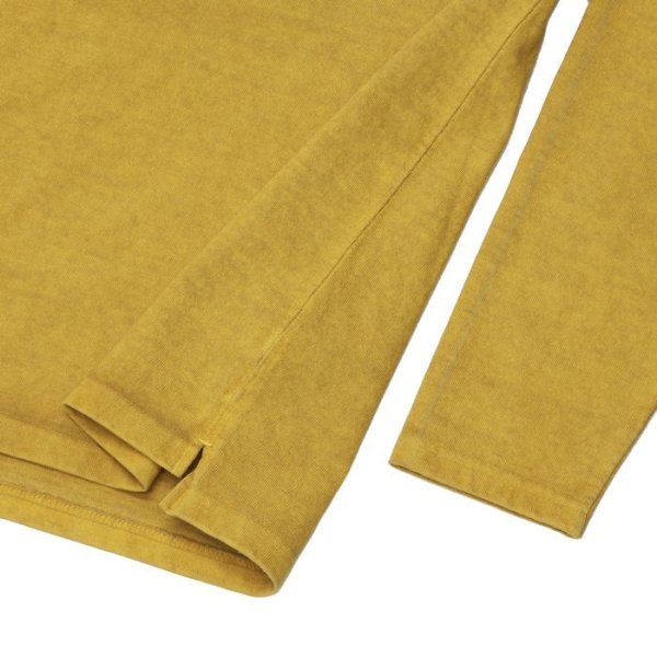 画像5: Good On(グッドオン)Long Sleeve Heavy Raglan Pocket Tee(ロングスリーブヘビーラグランポケットTシャツ)"Pigment Dye" / Banana(バナナ) (5)