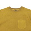 画像3: Good On（グッドオン）Long Sleeve Heavy Raglan Pocket Tee（ロングスリーブヘビーラグランポケットTシャツ）"Pigment Dye"/Banana（バナナ） (3)