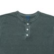 画像3: Good On（グッドオン）Long Sleeve Henley Neck Tee（ロングスリーブヘンリーネックTシャツ）"Pigment Dye"/Slate（スレート） (3)