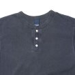 画像3: Good On（グッドオン）Long Sleeve Henley Neck Tee（ロングスリーブヘンリーネックTシャツ）"Pigment Dye"/Navy（ネイビー） (3)