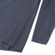 画像5: Good On（グッドオン）Long Sleeve Henley Neck Tee（ロングスリーブヘンリーネックTシャツ）"Pigment Dye"/Navy（ネイビー） (5)