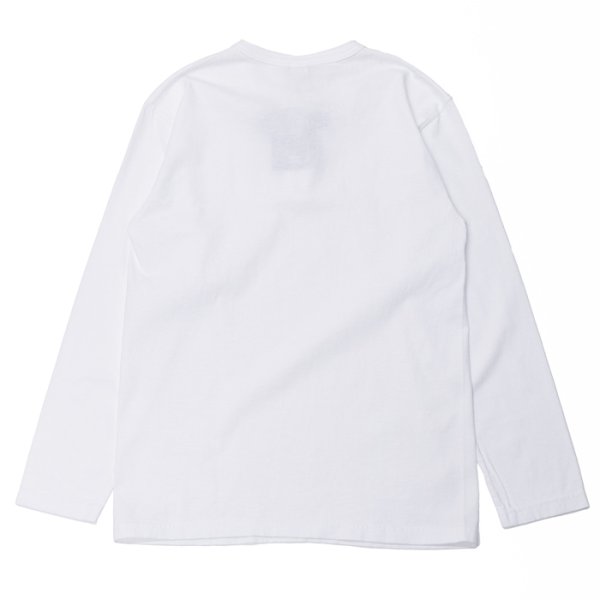 画像2: Good On(グッドオン)Long Sleeve Henley Neck Tee(ロングスリーブヘンリーネックTシャツ)"Washed" / White(ホワイト) (2)