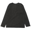 画像2: Good On（グッドオン）Long Sleeve Henley Neck Tee（ロングスリーブヘンリーネックTシャツ）"Pigment Dye"/Black（ブラック） (2)