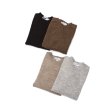 画像7: INVERALLAN（インバーアラン）Crew Neck Saddle Shoulder Sweater（クルーネックサドルショルダーセーター）Voe True Shetland/Black（ブラック）※サイズ40のみ (7)