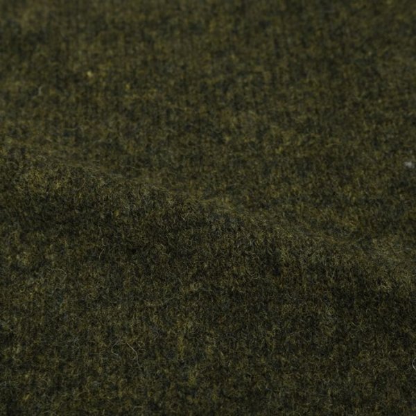 画像6: INVERALLAN（インバーアラン）Crew Neck Saddle Shoulder Sweater（クルーネックサドルショルダーセーター）”Supersoft Shetland” / Pine Shadow（パインシャドー） (6)
