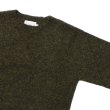 画像4: INVERALLAN（インバーアラン）Crew Neck Saddle Shoulder Sweater（クルーネックサドルショルダーセーター）Supersoft Shetland/Pine Shadow（パインシャドー） (4)