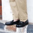 画像9: G.H.BASS（ジーエイチバス）LINCOLN MOC BIT LOAFER（リンカーンモックビットローファー）ラバーソール/Black（ブラック） (9)