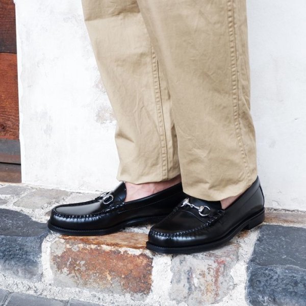 画像9: G.H.BASS(ジーエイチバス)LINCOLN Moc Bit Loafer(リンカーン:モックビットローファー)"Rubber Sole" / Black(ブラック) (9)