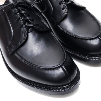画像1: Rutt shoes（ラッドシューズ）RIDLEY（リドリー）SPLIT V-TIP OX/Black（ブラック）