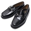 画像2: G.H.BASS（ジーエイチバス）LINCOLN MOC BIT LOAFER（リンカーンモックビットローファー）ラバーソール/Black（ブラック） (2)