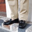 画像8: G.H.BASS（ジーエイチバス）LINCOLN MOC BIT LOAFER（リンカーンモックビットローファー）ラバーソール/Black（ブラック） (8)