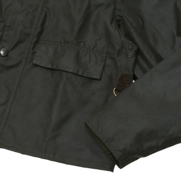 画像4: Barbour(バブァー)SPEY JACKET(スペイジャケット)"Wax Cotton" / Sage(セージ) (4)
