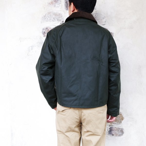 画像13: Barbour(バブァー)SPEY JACKET(スペイジャケット)"Wax Cotton" / Sage(セージ) (13)
