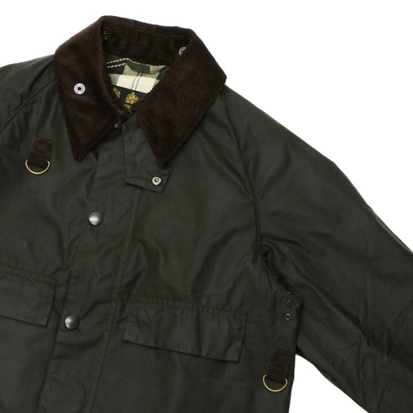 画像3: Barbour(バブァー)SPEY JACKET(スペイジャケット)"Wax Cotton" / Sage(セージ) (3)