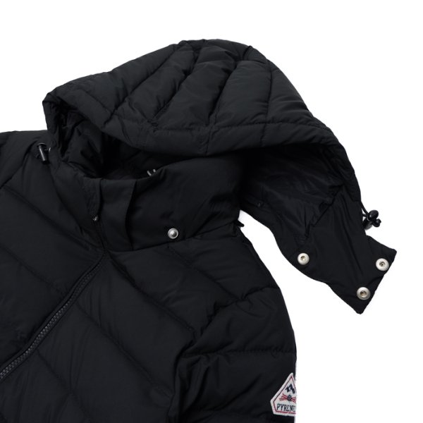 画像4: PYRENEX（ピレネックス）SPOUTNIC JACKET SOFT（スプートニックジャケットソフト）"Women" / Black（ブラック） (4)