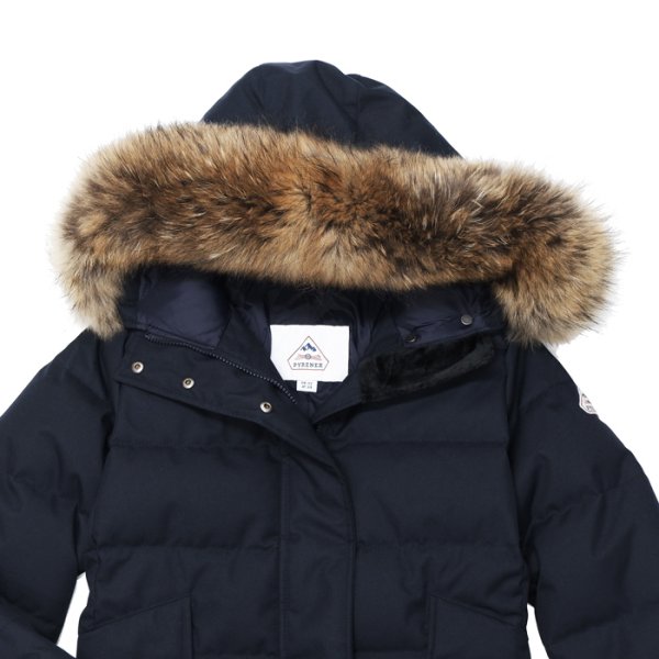 画像2: PYRENEX（ピレネックス）GRENOBLE JACKET（グルノーブルジャケット）"Women" / Deep Ink（ディープインク） (2)