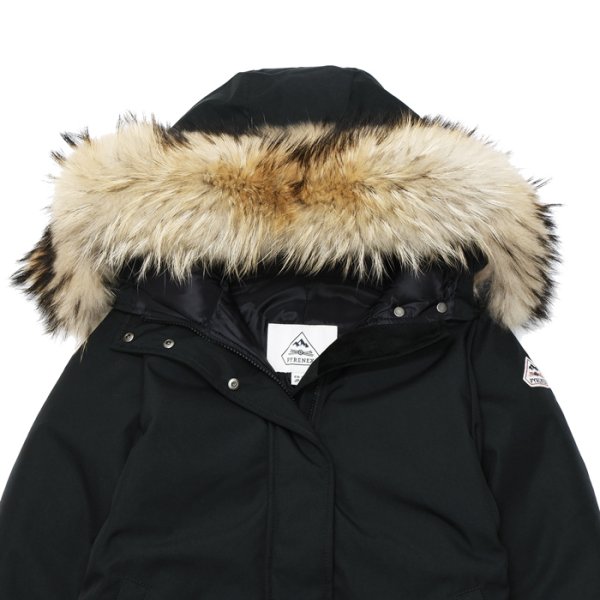 画像2: PYRENEX（ピレネックス）BORDEAUX JACKET（ボルドージャケット）"Women" / Black（ブラック） (2)