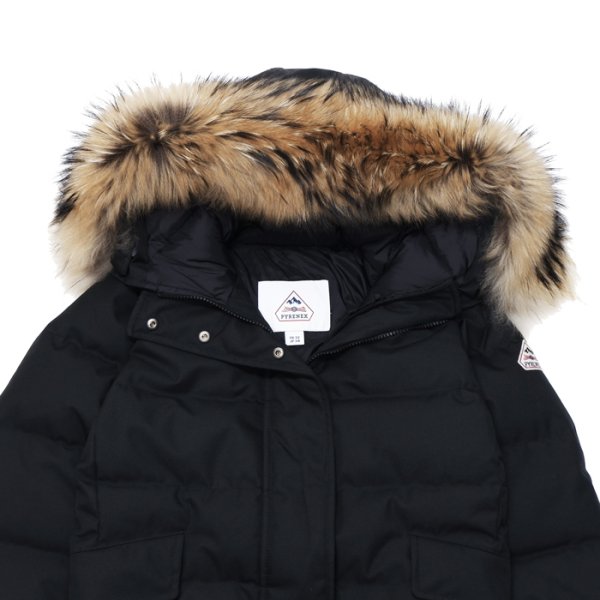画像2: PYRENEX（ピレネックス）GRENOBLE JACKET（グルノーブルジャケット）"Women" / Black（ブラック） (2)
