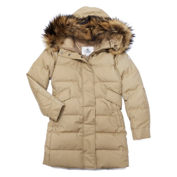 画像1: PYRENEX（ピレネックス）GRENOBLE JACKET（グルノーブルジャケット）"Women" / Tan（タン）※サイズ34のみ (1)