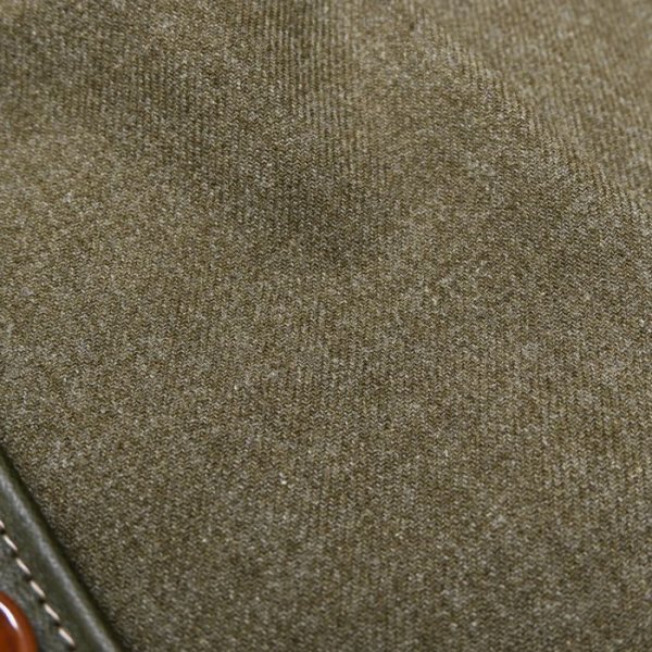 画像8: 【PointUp10%11/10迄】Y'2 LEATHER(ワイツーレザー)ECO HORSE 30'S CAR COAT(エコホース30'Sカーコート)/Olive(オリーブ) (8)