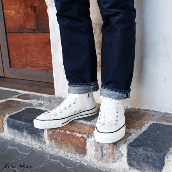 画像5: CONVERSE(コンバース)CANVAS ALL STAR J HI(キャンバスオールスターJ ”ハイカット”)/ Natural White(ナチュラルホワイト) (5)