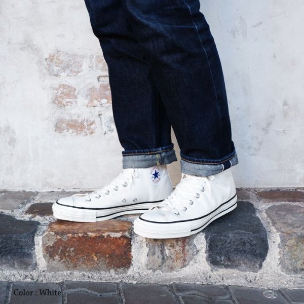 画像6: CONVERSE（コンバース）CANVAS ALL STAR J HI（キャンバスオールスターJ ”ハイカット”）/ White（ホワイト） (6)