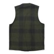 画像2: FILSON（フィルソン）MACKINAW WOOL VEST（マッキーノウールベスト）/Forest Green×Brown（フォレストグリーン×ブラウン） (2)