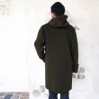 画像12: INVERTERE（インバーティア）LONG LENGTH DUFFLE COAT（ロングレングスダッフルコート）Joshua Ellis/Olive（オリーブ） (12)