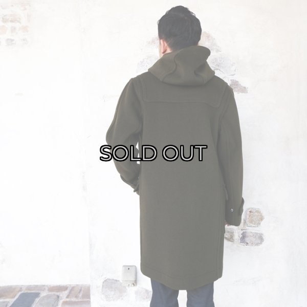 画像12: INVERTERE(インバーティア)LONG LENGTH DUFFLE COAT(ロングレングスダッフルコート)"Joshua Ellis" / Olive(オリーブ) (12)
