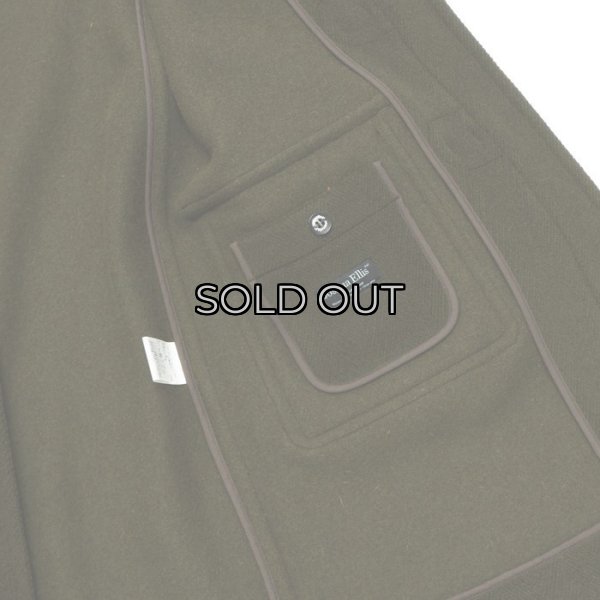画像7: INVERTERE(インバーティア)LONG LENGTH DUFFLE COAT(ロングレングスダッフルコート)"Joshua Ellis" / Olive(オリーブ) (7)