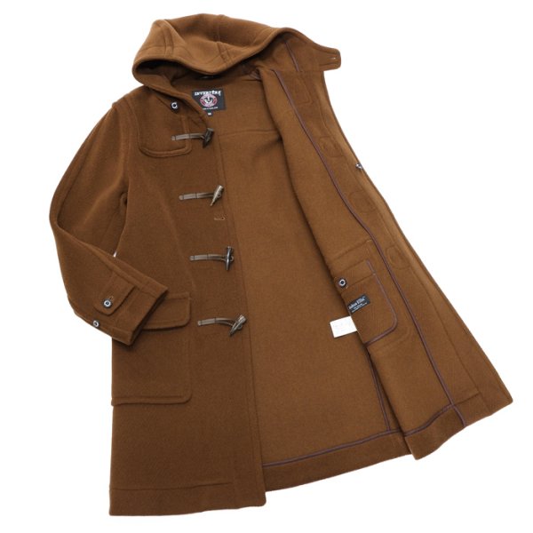 画像8: INVERTERE(インバーティア)LONG LENGTH DUFFLE COAT(ロングレングスダッフルコート)"Joshua Ellis" / Vicuna(ビクーニャ) (8)