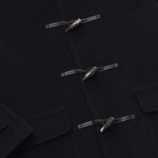 画像6: INVERTERE(インバーティア)LONG LENGTH DUFFLE COAT(ロングレングスダッフルコート)"Joshua Ellis" / Navy(ネイビー) (6)